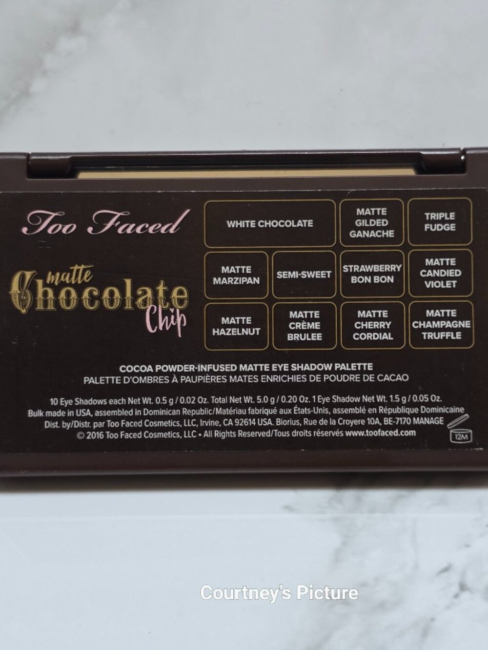 Too Faced CHOCOLATE CHIP Eye Shadow Palette - Picture 7 of 8